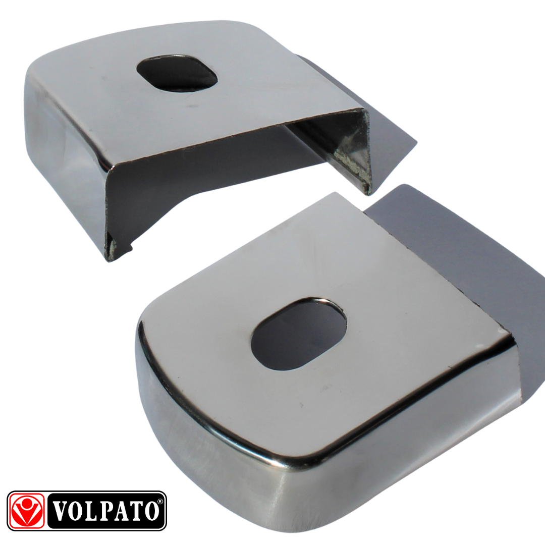 ENGATE FIAT TORO 2019 ACIMA VOLPATO + BOLA CROMADA + TOMADA ORIGINAL + CAPA INOX