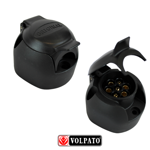 ENGATE JEEP RENEGADE FIXO VOLPATO + BOLA INOX+TOMADA PRETA+CAPA INOX