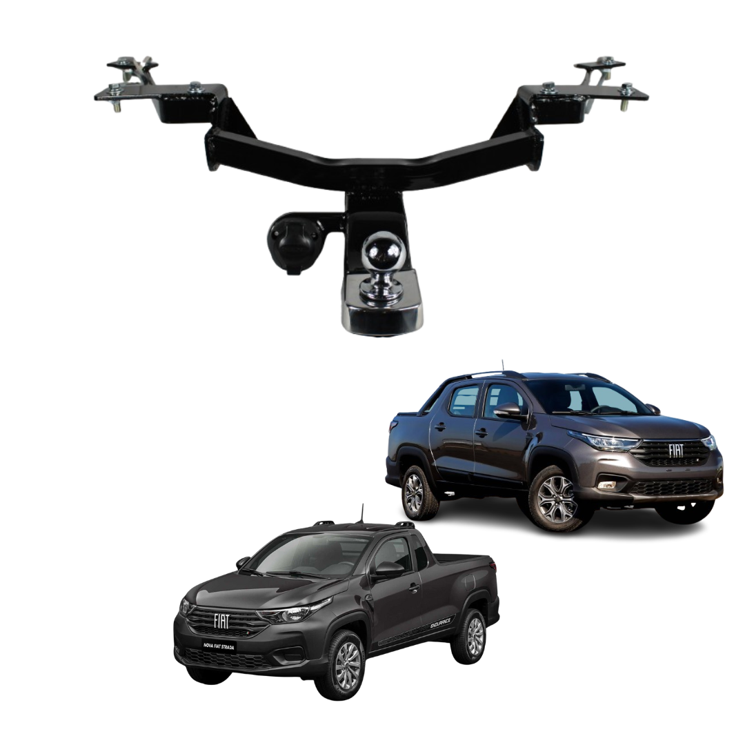 ENGATE FIAT STRADA 2021 ACIMA FIXO COMPLETO
